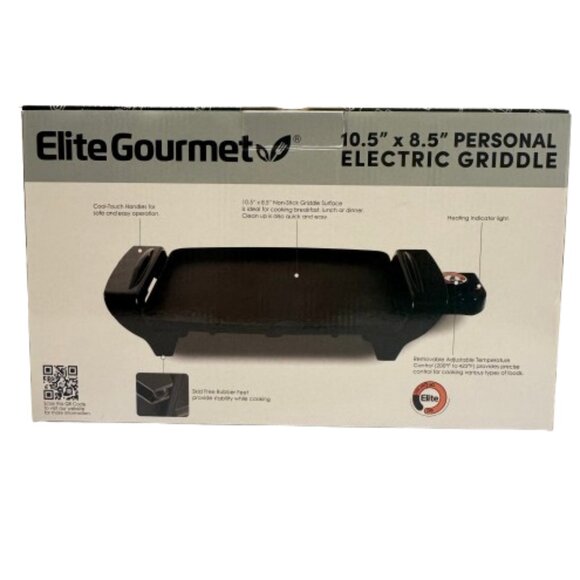 NWT Electric Griddle by Elite Gourmet - Picture 2 of 10
